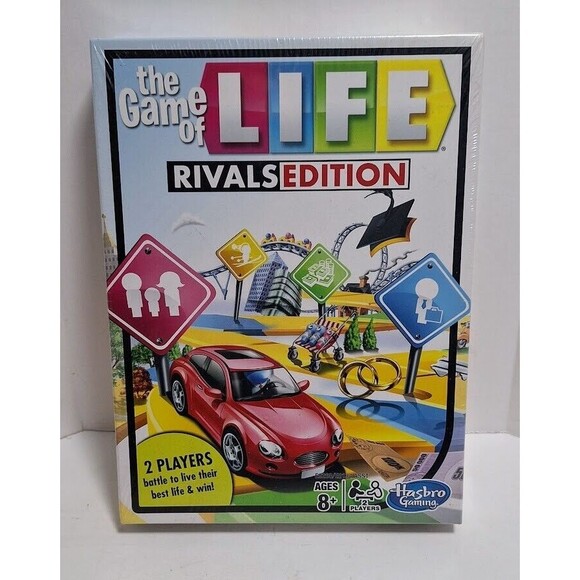 2020 HASBRO GAMING THE GAME OF LIFE RIVALS EDITION BRAND NEW SEALED - Picture 1 of 4
